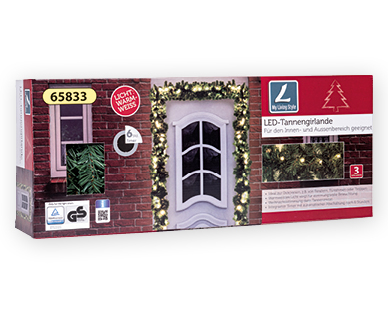 Guirlande LED "branche de sapin" MY LIVING STYLE