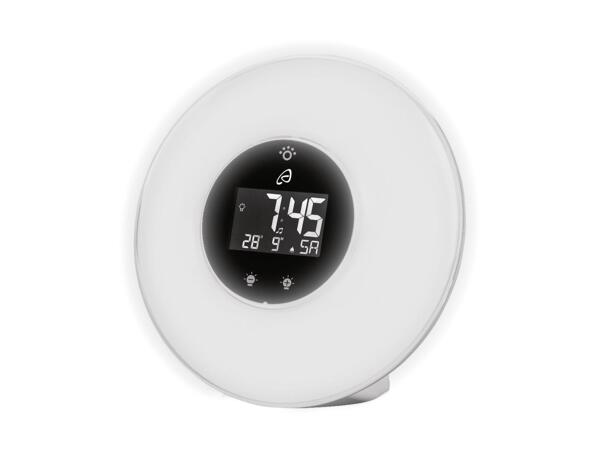 Wake-Up Light Alarm Clock With Radio