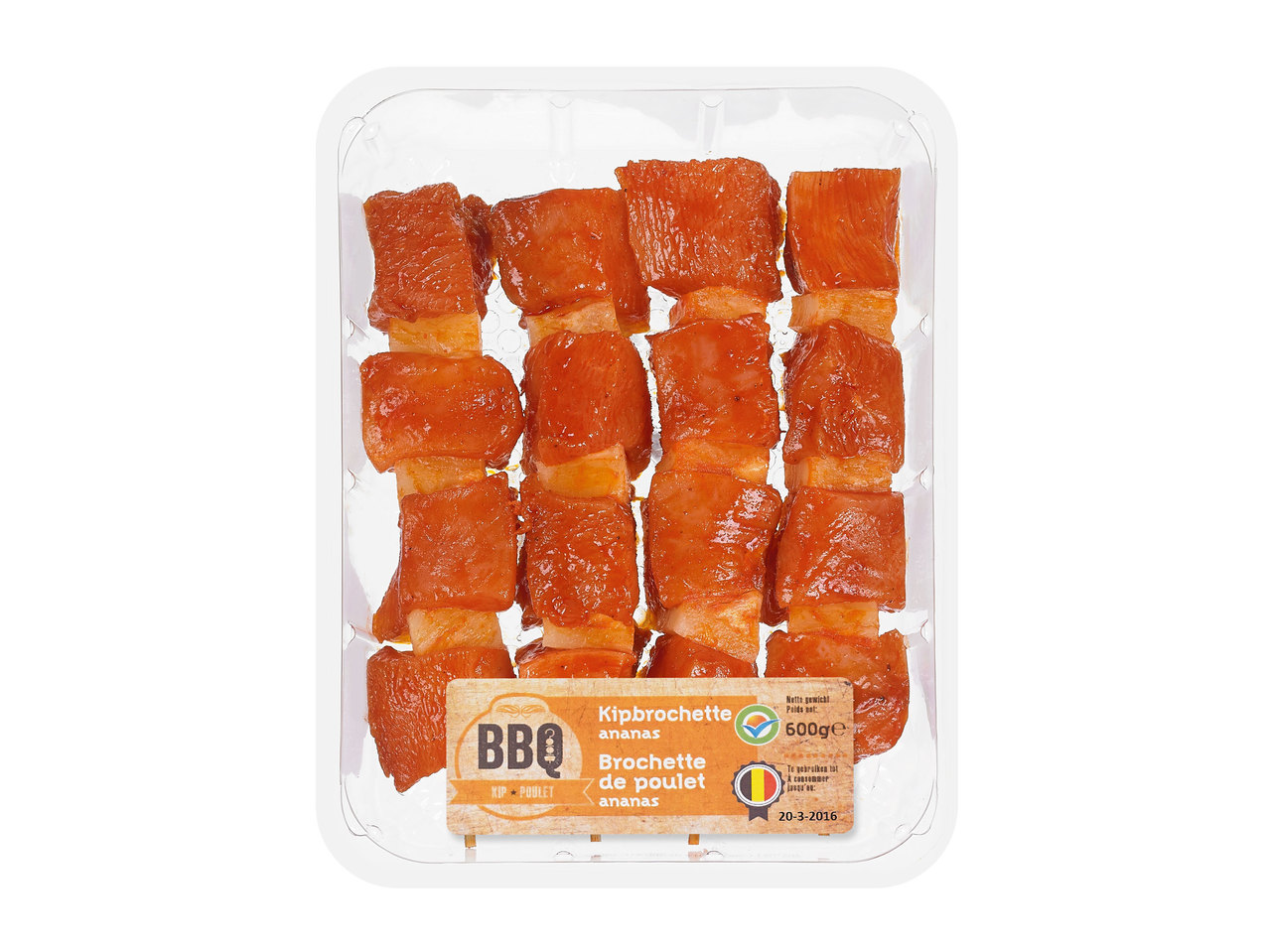 Kippenbrochettes