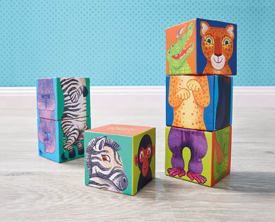Crocodile Creek Magnetic Flip Zoo Animal Puzzles