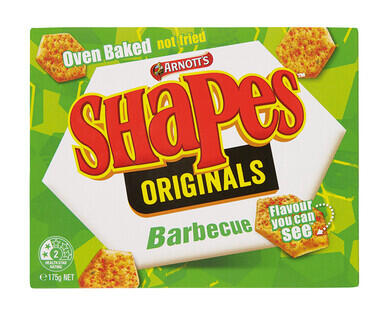 Arnott's Shapes Barbecue 175g 