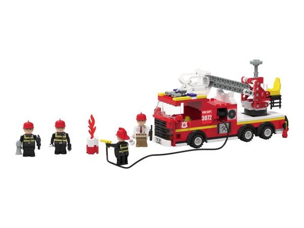 Lupilu Fire Engine Clippys Set - 306 Pieces