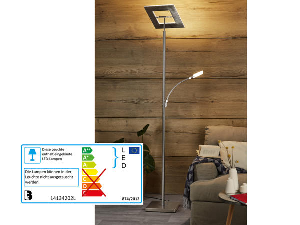 Lampadaire vasque à LED
