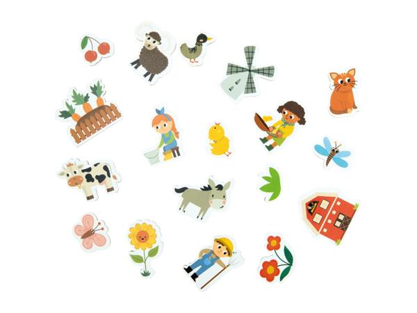 Lupilu Farm Magnet Set - 95 Pieces