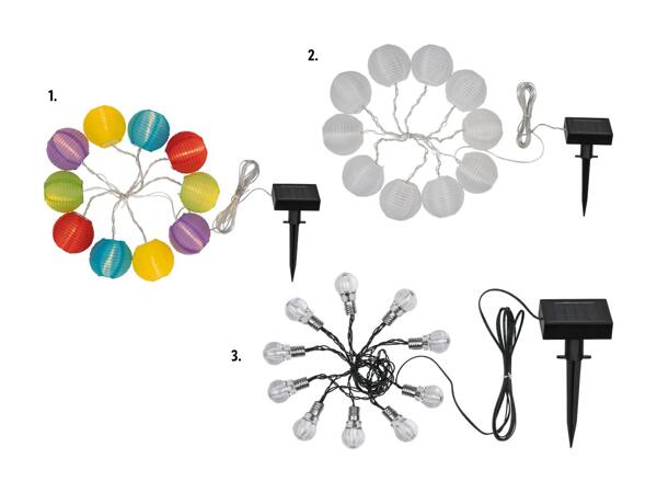 Guirlande lumineuse d'été solaire