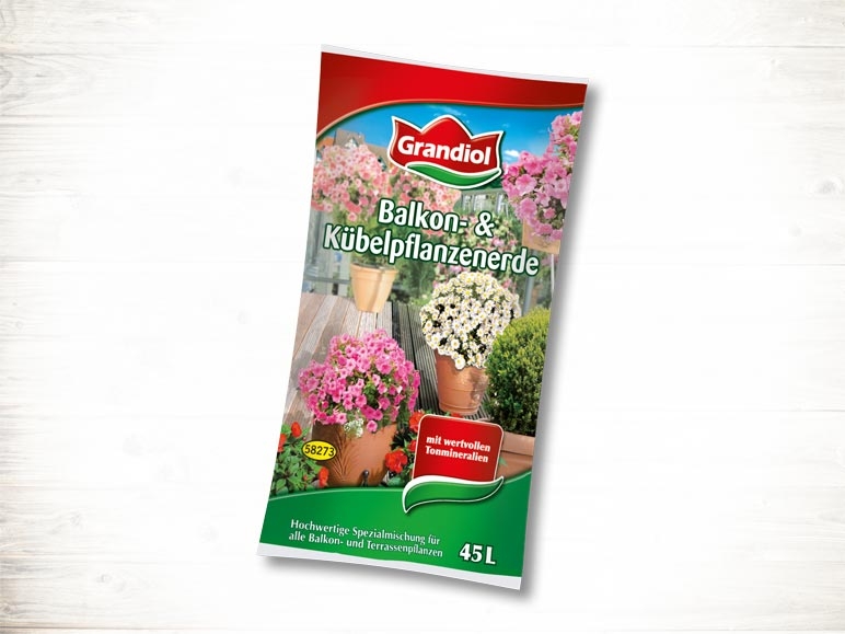 Terreau pour plantes de balcon ou en pot (dès 18.2.)