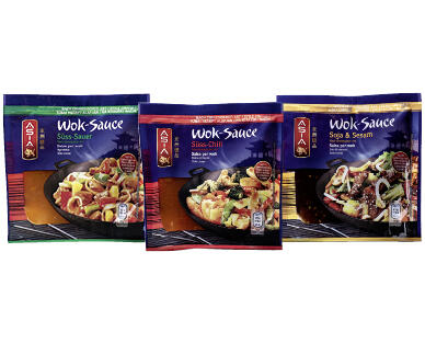 ASIA 
 WOK-SAUCEN