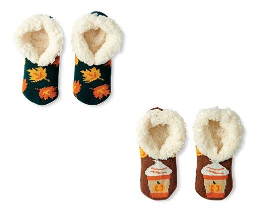Serra 
 Ladies' Cozy Knit Slipper Socks