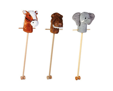 Bee Happy Plush Animal Sticks