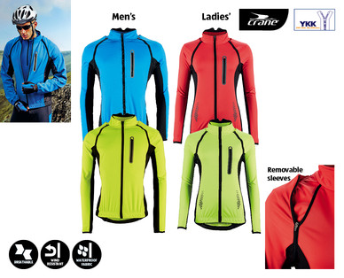 Men's/Ladies' Softshell Cycling Jacket