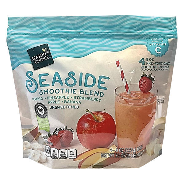 Season's Choice Frozen Unsweetened Seaside Smoothie Blend - 4 Pack
