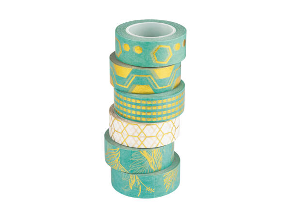 UNITED OFFICE(R) Washi-tape 6-pak
