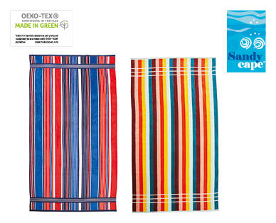 Velour Jacquard Beach Towel