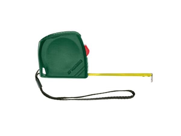 Box cutter, spare blades, tape measure or mini spirit level