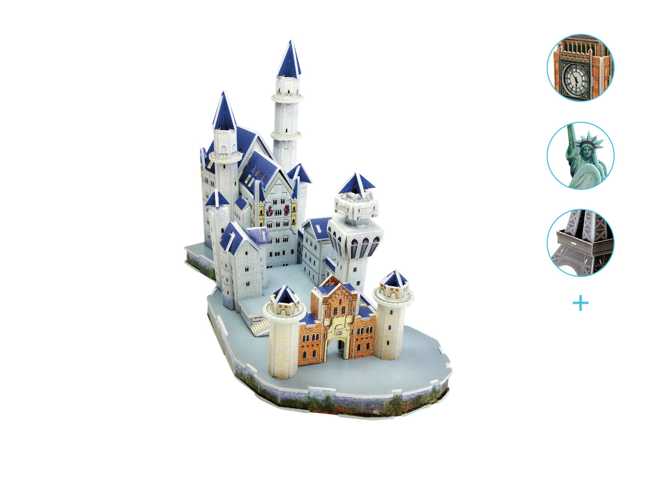Playtive 3D Famous Buildings Puzzle1