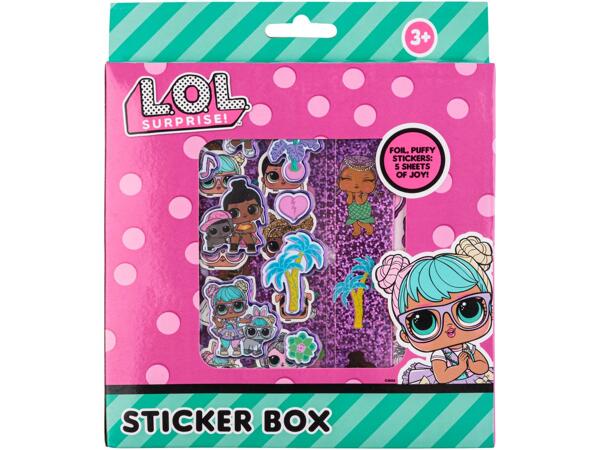 Sticker set, 200 pieces "Paw Patrol, Peppa Pig, LOL"