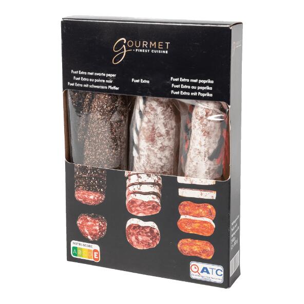 GOURMET FINEST CUISINE(R) 				Fuetsalami-Trio, 3 St.