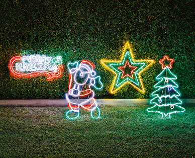 LED Solar Rope Light Motif