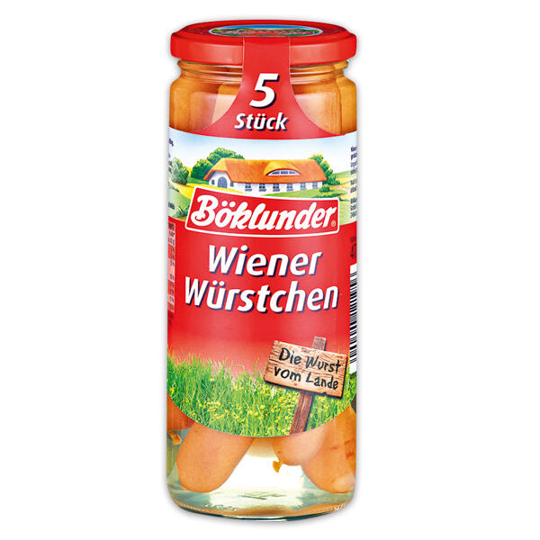 Würstchen im Glas
