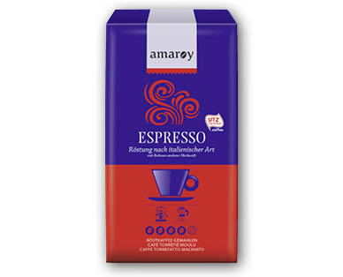 AMAROY Espresso italienische Röstung