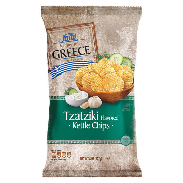Journey To... Gluten Free Tzatziki Flavored Kettle Chips