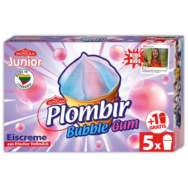 Plombir Bubble Gum Eis