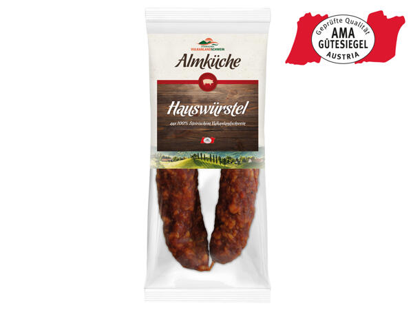 Almküche Hauswürstel