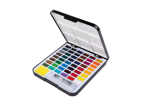 Boîte de peintures aquarelles, 4 pièces