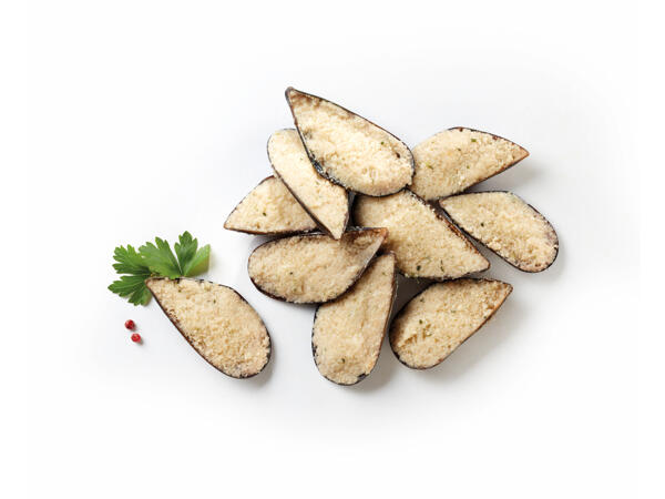 "Castrense-Style" Breaded mussels