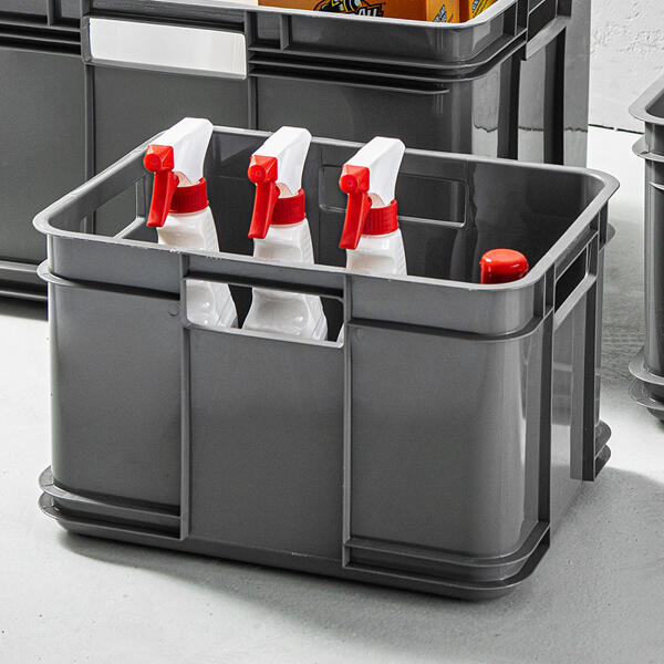 Aufbewahrungsbox aus recyceltem Kunststoff
