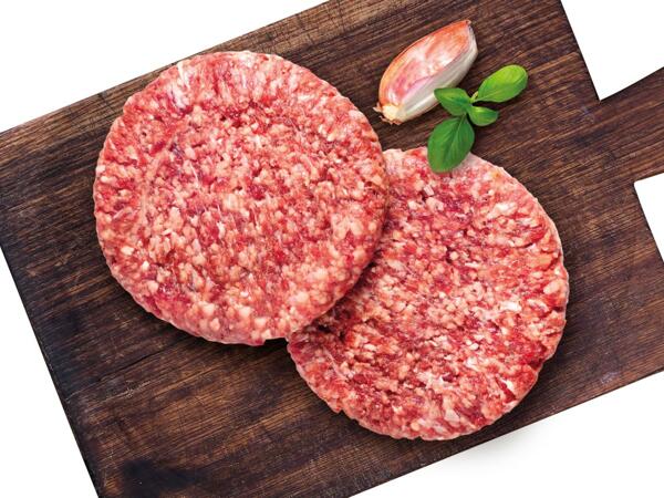Frische Rinder Burger Patties
