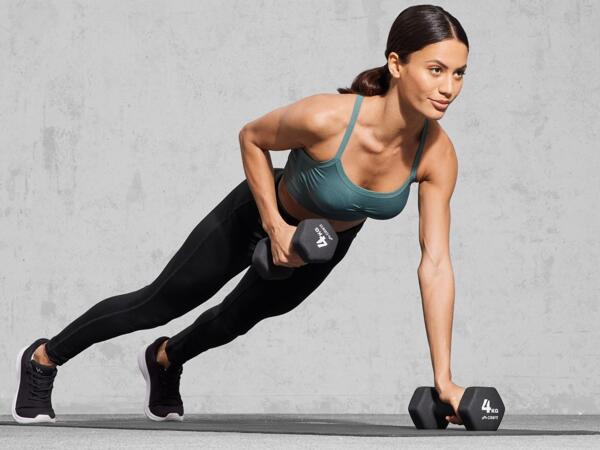 Dumbbell Set 2 x 3kg/2 x 4kg
