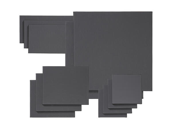 Set de toiles/​toile, noir