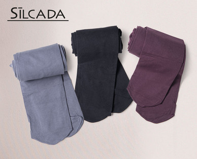 SILCADA Damen-Naturfaser-Strumpfhose