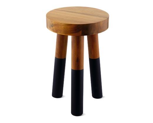 SOHL Furniture 
 Acacia Dip Dyed Stool
