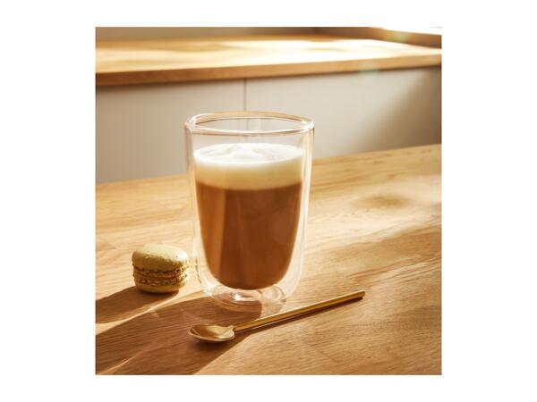 Silvercrest Cappuccino Glasses - 3 Pack