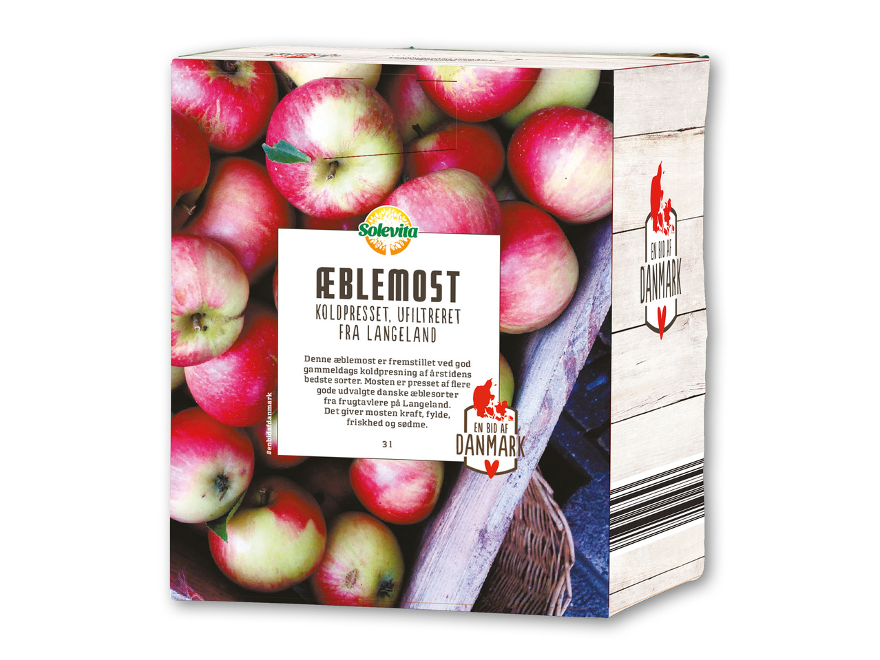 SOLEVITA Æblemost bag-in-box