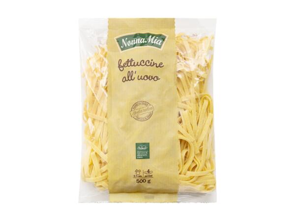 Egg fettuccine