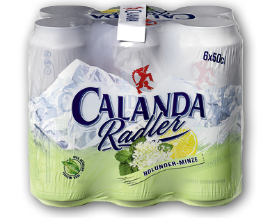 Panaché au citron, sureau et à la menthe CALANDA