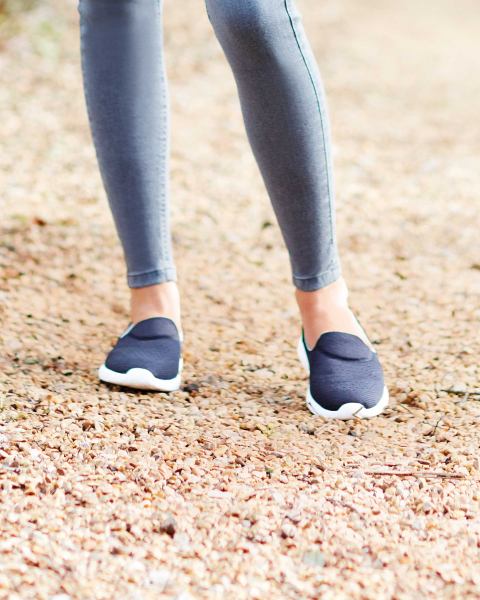 Avenue Black Slip On Shoes