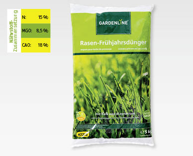 GARDENLINE(R) Rasen-Frühlingsdünger