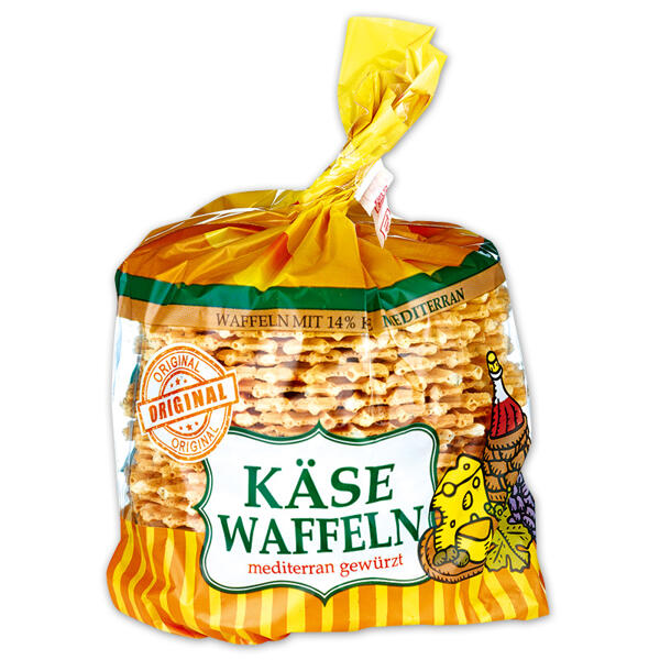 Käsewaffeln