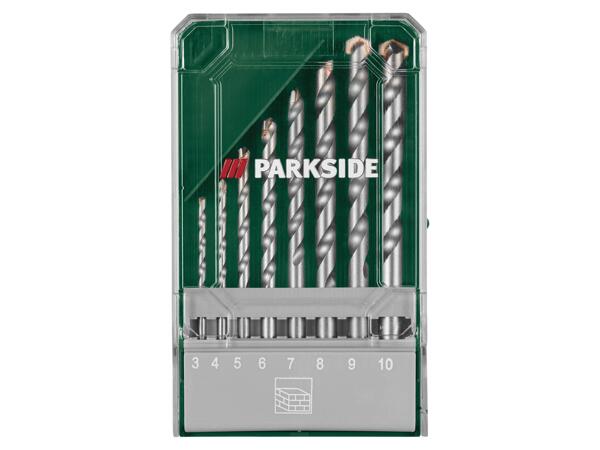 Drill bit set, 7 or 8 pieces