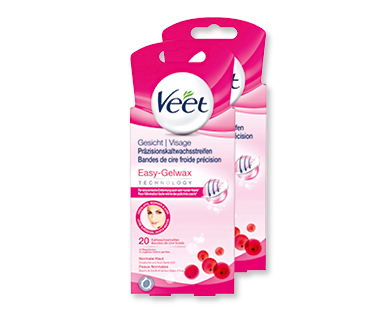 Bande de cire froide pour le visage VEET