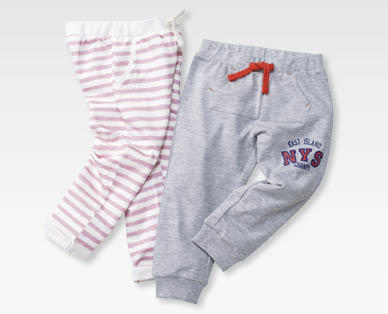 Pantalone in tessuto felpato per bambini piccoli IMPIDIMPI