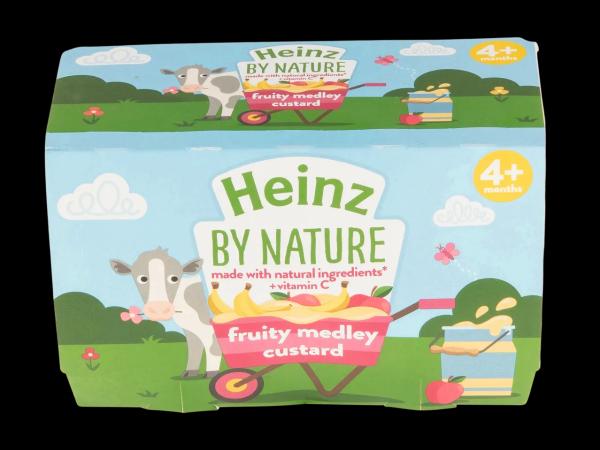 Heinz By Nature Fruit Medley Custard