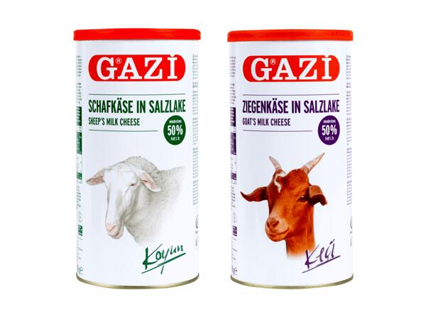 Schafkäse oder Ziegenkäse