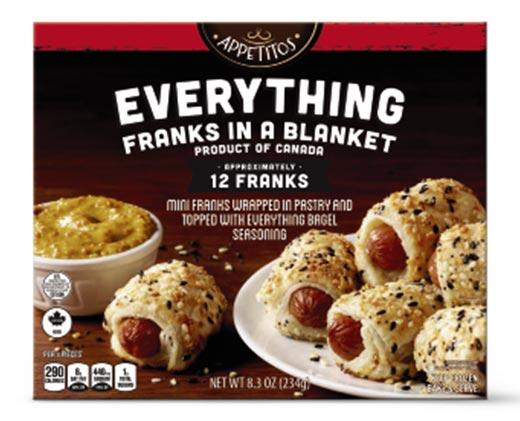 Appetitos 
 Franks in a Blanket with Everything Seasoning