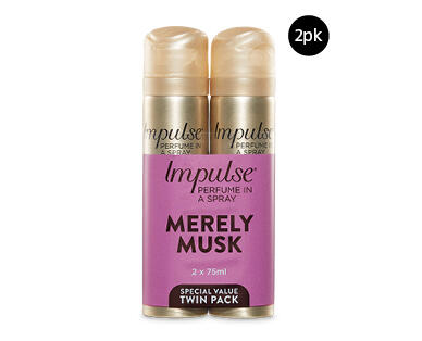 Impulse Body Spray 2 x 57g