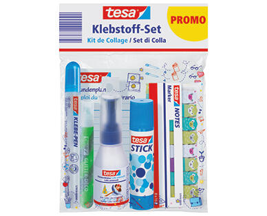 TESA(R) PRODOTTI ADESIVI ASSORTITI, 6 PEZZI